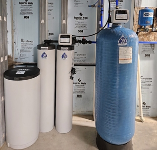 Set of water treatment systems